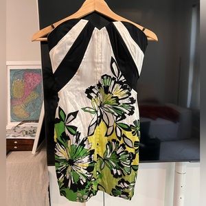 SOLD: Strapless mini party dress